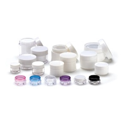 Expanded line of stock cosmetic jars