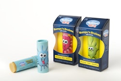 Shown here are two ointment varieties/characters in their outer cartons, with a third version in just its colorfully overwrapped chipboard tube.