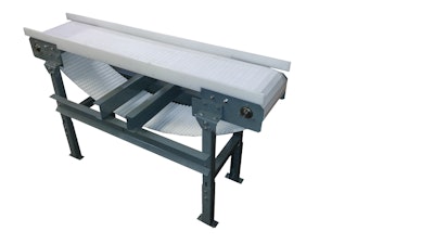 Metal detector conveyor