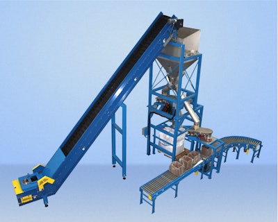 Bulk bag, gaylord and small box filling system