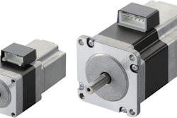 Stepper motor with electromagnetic brake