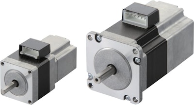 Stepper motor with electromagnetic brake