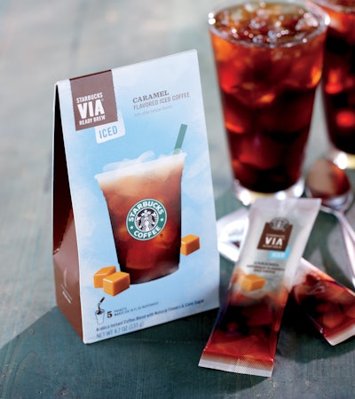 In terms of volume, in 2014 instant tea held the largest market share. Photo courtesy of Starbucks.