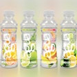 Agua Fruit Essence from Agua Enerviva uses a clear label to allow consumers to see the all-natural flavored water inside.