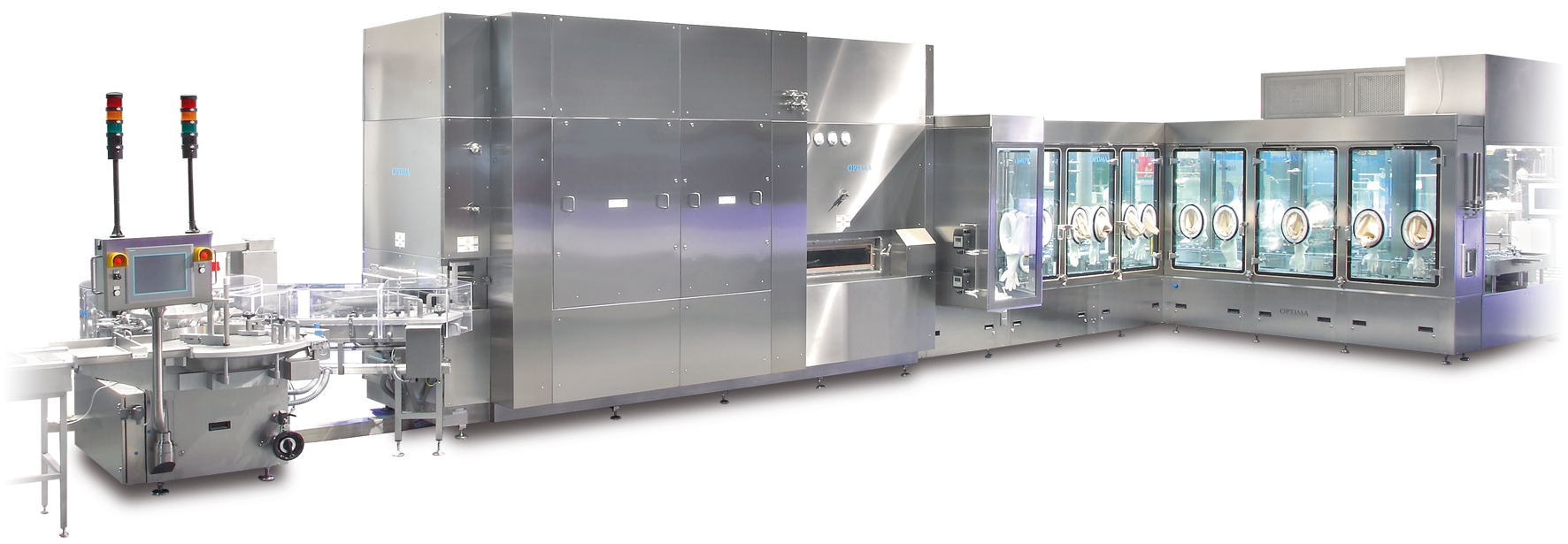The new vial-filling system.