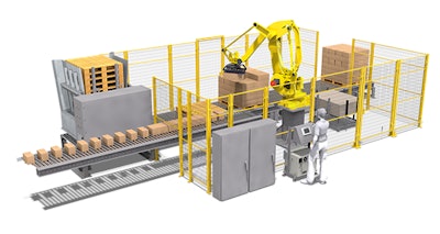 Robotic palletizers