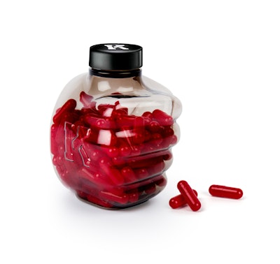 TricorBraun recognized for fist-shaped package for Roar Ambition’s fat-burning supplement.