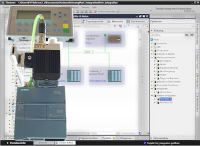 EyeVision 3.1.12 supports Profinet and SQL databases.