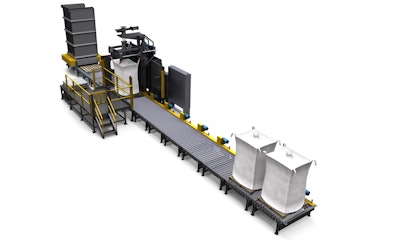 Bulk bag filling system provides NTEP-certified weighing with accuracy, repeatability, proper calibration and calibration.