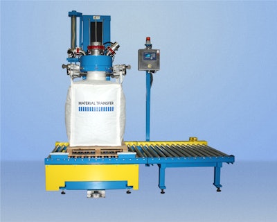 High output bulk bag filling system