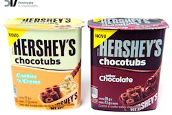 Chocotubs arrive in the Brazilian marketplace.