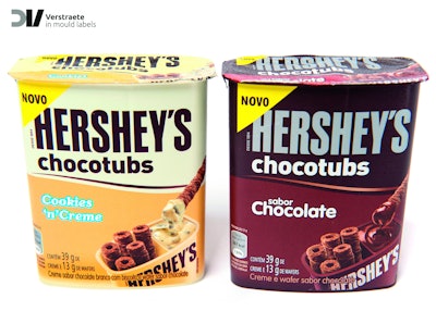 Chocotubs arrive in the Brazilian marketplace.