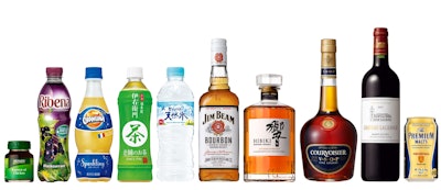 Japan’s Suntory produces a range of major beverage brands, including carbonated soft drinks and spirits.