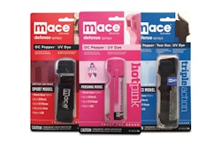 Mace® personal defense pepper spray.