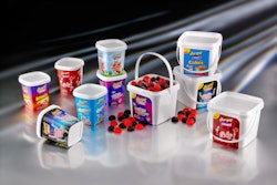 Great graphics opportunities on injection molded tubs.