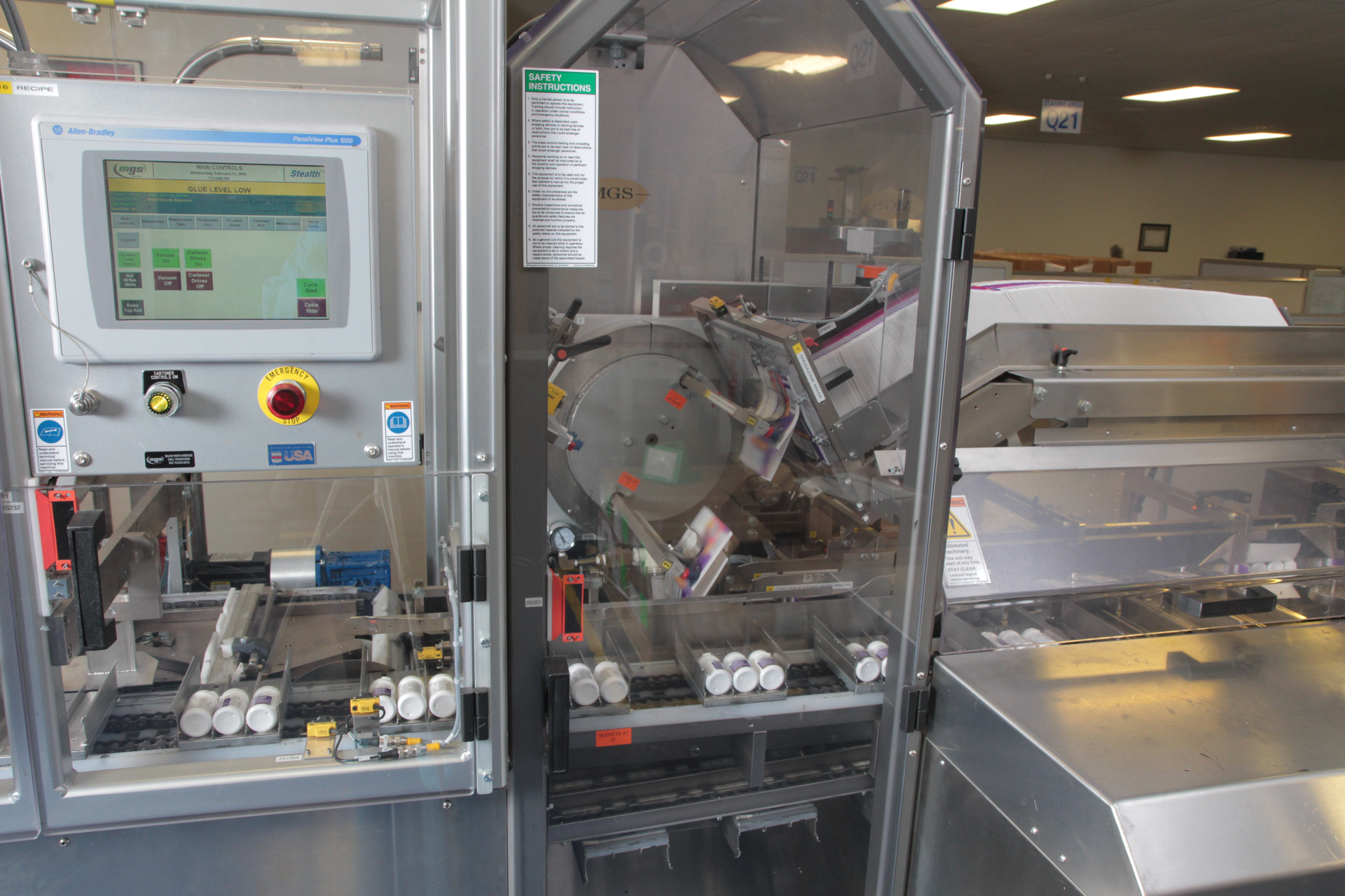 MGS Machine&rsquo;s Stealth is a high-speed servo-driven continuous-motion horizontal cartoner that achieves speeds of up to 400 cartons/min in a small footprint.