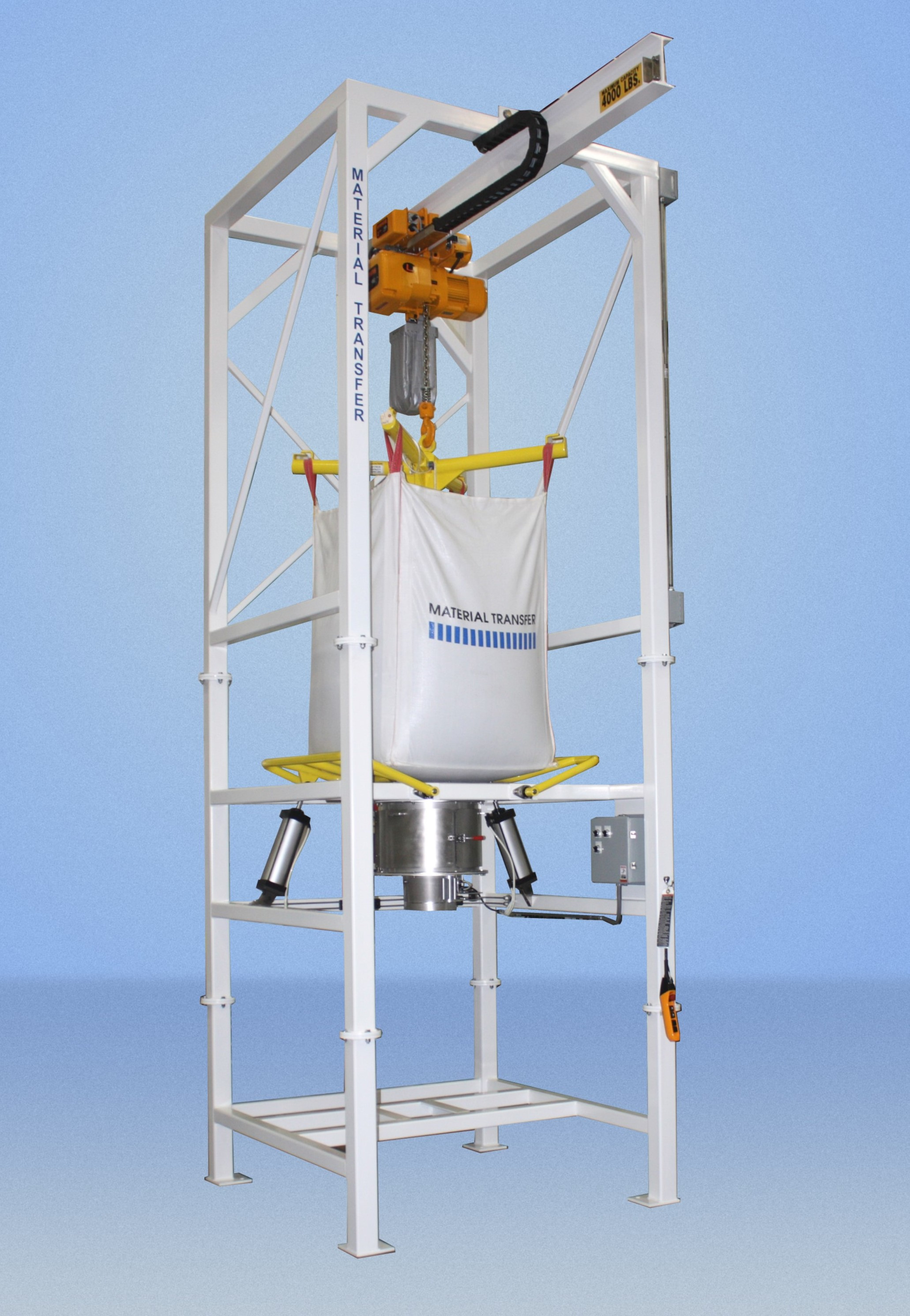 Material Transfer: Custom Material Bulk Bag Discharging System From ...