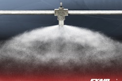 Atomizing Spray Nozzle Provides 360 Degree Coverage