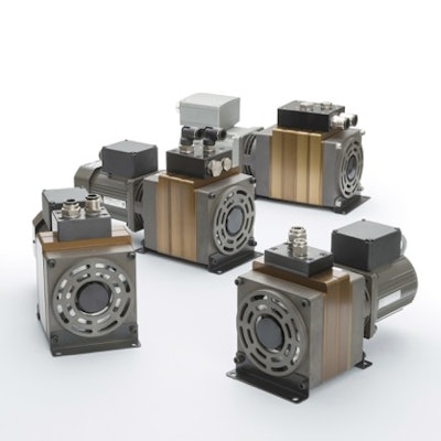 Rotary vacuum pumps