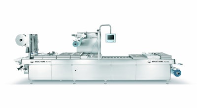 R 235 thermoforming packaging machine for sliced products