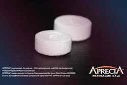 Aprecia Pharmaceuticals’ SPRITAM® tablets to treat seizures maintain integrity within unit-dose packaging.