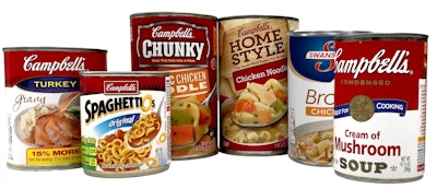 Products to be packaged in non-BPA lined cans include Campbell’s soups and gravies, Swanson broth, and SpaghettiOs pasta.