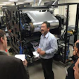Mach Machikawa, HP Indigo fleible packaging segment manager, introduces Pack Ready.