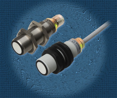 Compact ultrasonic sensors