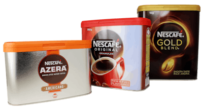 Nestlé Professional, Crown partner to create a striking new packaging format for NESCAFÉ brands in the UK professional market.