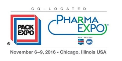 PACK EXPO International and Pharma Expo 2016