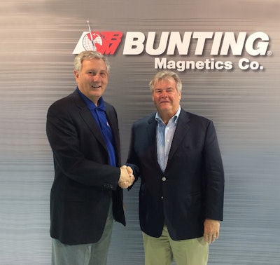 Bob Bunting welcomes Kevin Bowen