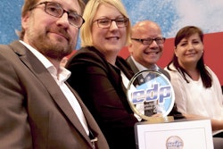 From Left: Martin Schach, (KHS), Katrin Preckel (KHS), Dr. Peter Stelter (KHS), and Kristina Yabar-Jilka (NMP Systems).