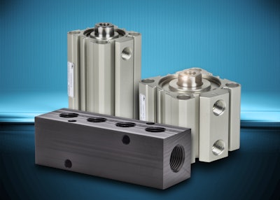 NITRA Pneumatics H-Series compact extruded body cylinders