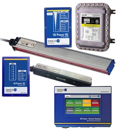 Static control sensor and interface