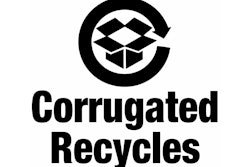 The Corrugated Recycles symbol is present on a majority of corrugated packaging.
