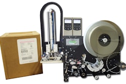 Uniquely designed for the e-commerce sector, the TwinPrint system (shown here) now incorporates a pneumatic manifold that contr