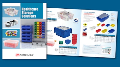 New 32-page catalog lists hundreds of products for plastic and metal storage, organization, transport and material handling products.