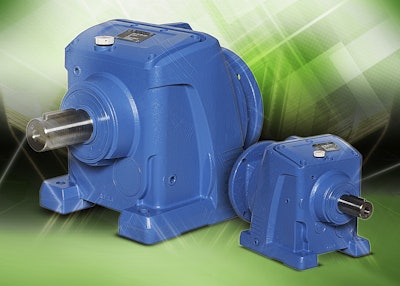 Helical gearboxes