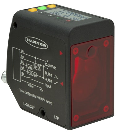 Laser measurement sensor