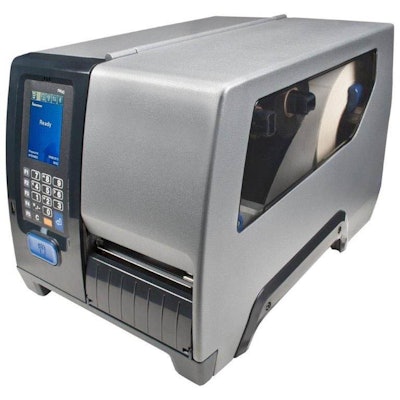 Printer is capable of handling small barcodes and images without media adjustments.