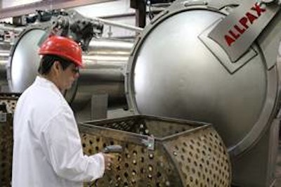 Basket retort tracking system
