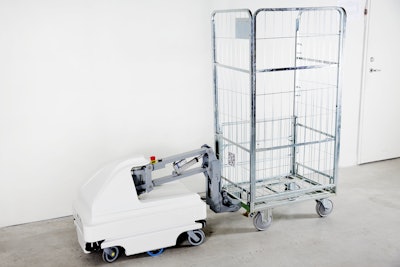 MiR100 offers flexibility, efficiency and cost effectiveness, providing an option to automated guided vehicles.