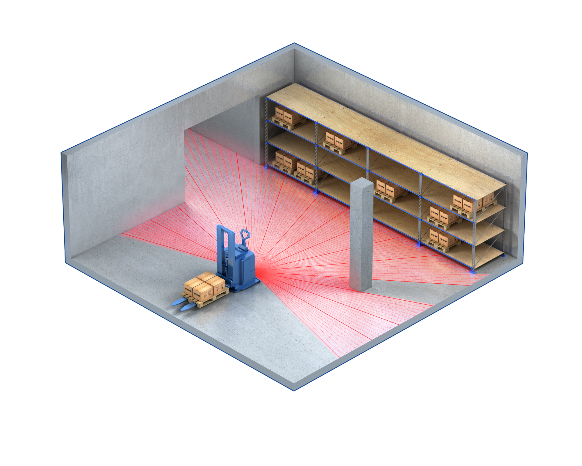Kollmorgen NDC8 control system for automated guided vehicles
