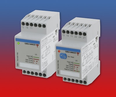 Motor thermistor relays