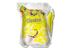 The 25-mL size is new for this aseptic package with air-filled handle.