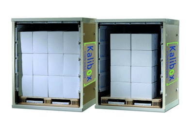 Following its acquisition of Kalibox, CSafe Global introduces the Kalibox passive pallet shipper to the U.S.