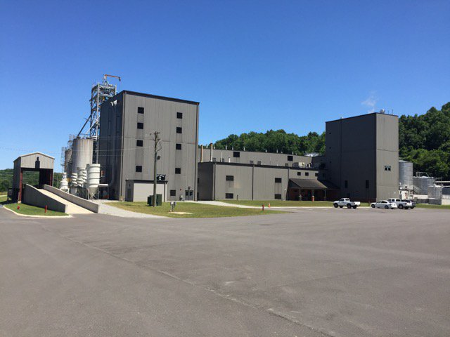 Front view of the new Jack Daniel&rsquo;s plant. Source: Jack Daniel&rsquo;s.