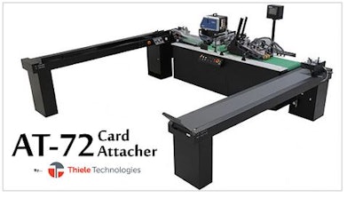 AT-72 card attaching system