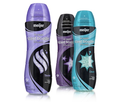 Meijer is just one of the retail chains that has taken on VSP’s in-wash scent booster since the packaging was redesigned.