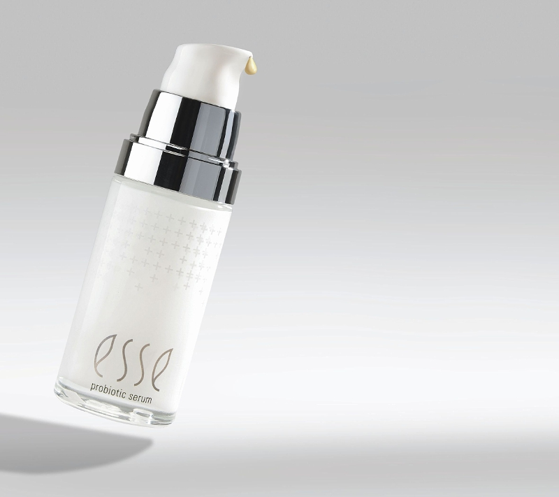 Recyclable glass bottle and plastic dispensing closure components help the South African company launch its probiotic skincare brand.